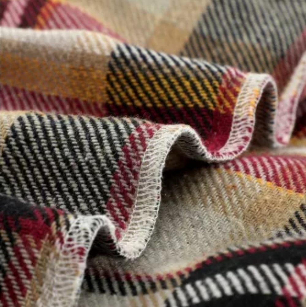 New Geometric Plaid pocketed shacket - Picture 7 of 17